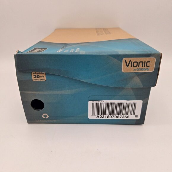Vionic Mens Hiking Sandals Chocolate Leather Uppers US Size 13 EU 46 New W/ Box main image 4
